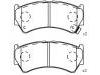 тормозная кладка Brake Pad Set:55810-64G00