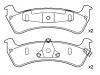 Brake Pad Set:2L2Z-2200-BA