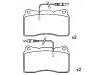 Brake Pad Set:9 404 252 548