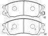 Plaquettes de frein Brake Pad Set:58101-H1A00