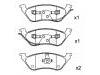 브레이크 패드 Brake Pad Set:05019805AA