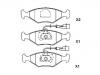 브레이크 패드 Brake Pad Set:9947996