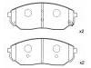 Pastillas de freno Brake Pad Set:58101-3ED00