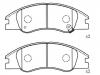 브레이크 패드 Brake Pad Set:58101-2FA10