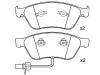 브레이크 패드 Brake Pad Set:4E0 698 151