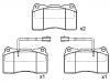 Bremsbelagsatz, Scheibenbremse Brake Pad Set:7 736 354 5