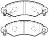 Bremsbelagsatz, Scheibenbremse Brake Pad Set:47 06 835