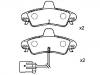 브레이크 패드 Brake Pad Set:1 088 938