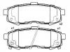 Brake Pad Set:LEY4-26-43Z