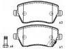 Plaquettes de frein Brake Pad Set:55810-62J00