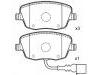 브레이크 패드 Brake Pad Set:6Q0 698 151 C