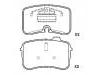 Bremsbelagsatz, Scheibenbremse Brake Pad Set:441 698 151 D