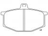 Plaquettes de frein Brake Pad Set:77 01 200 734