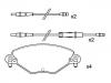 브레이크 패드 Brake Pad Set:4252.15