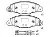 ブレーキパッド Brake Pad Set:4251.84