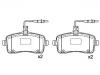 Pastillas de freno Brake Pad Set:4252.77