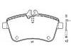 브레이크 패드 Brake Pad Set:169 420 01 20