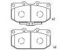 Bremsbelagsatz, Scheibenbremse Brake Pad Set:41060-37P91