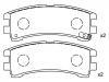 Pastillas de freno Brake Pad Set:44060-32G85