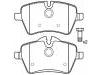 Pastillas de freno Brake Pad Set:34 11 6 770 251