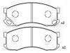 ブレーキパッド Brake Pad Set:MC838357