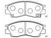 Bremsbelagsatz, Scheibenbremse Brake Pad Set:MB534644