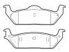 Bremsbelagsatz, Scheibenbremse Brake Pad Set:4L3Z-2200-AB