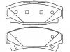 Brake Pad Set:12321416