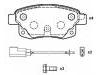 刹车片 Brake Pad Set:6C11-2M008-AC