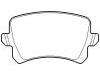 Bremsbelagsatz, Scheibenbremse Brake Pad Set:1K0 698 451 L