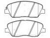 Bremsbelagsatz, Scheibenbremse Brake Pad Set:58101-2JA00