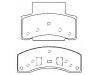 브레이크 패드 Brake Pad Set:4746352