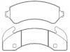 Plaquettes de frein Brake Pad Set:15532027