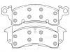 ブレーキパッド Brake Pad Set:18005441