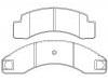 브레이크 패드 Brake Pad Set:D155-7085