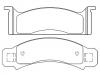 Plaquettes de frein Brake Pad Set:D12-768