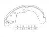 제 동자 Brake Shoe Set:K1195