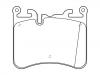 Bremsbelagsatz, Scheibenbremse Brake Pad Set:T2R11424