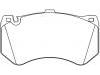 Bremsbelagsatz, Scheibenbremse Brake Pad Set:000 420 69 00