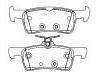 Bremsbelagsatz, Scheibenbremse Brake Pad Set:2123543