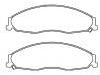 Bremsbelagsatz, Scheibenbremse Brake Pad Set:88967250