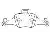 тормозная кладка Brake Pad Set:31 11 6 883 470