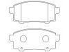 Plaquettes de frein Brake Pad Set:55200-62L00-000